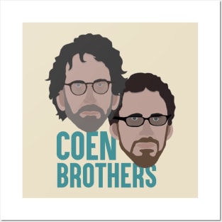 Coen Brothers Head Posters and Art
